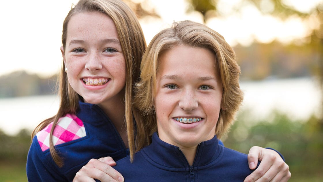 Comprehensive Dentistry - Two Smiling Teens